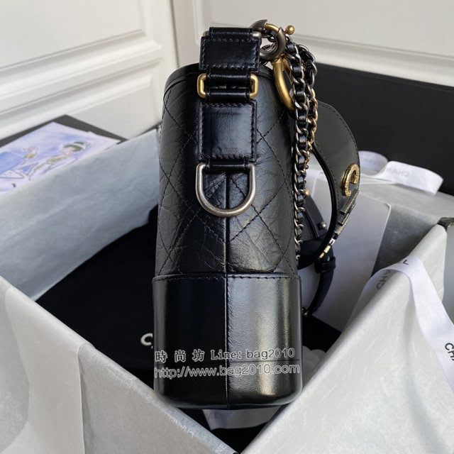 Chanel女包 香奈兒專櫃最新款Gabrielle流浪包 Chanel爆款字母肩帶流浪包  djc4107